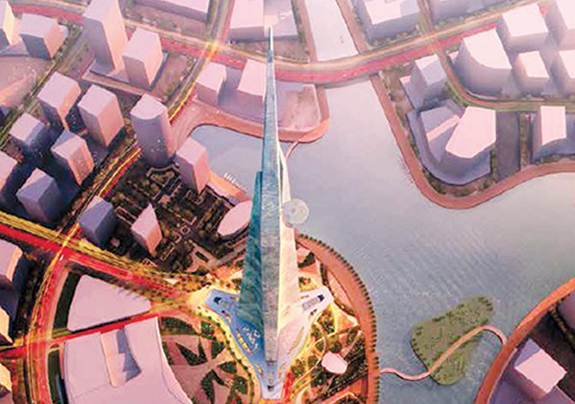 Jeddah Tower will be served by 59 elevators.